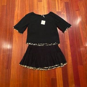 LoveShackFancy Skirt/Top Set, Size M